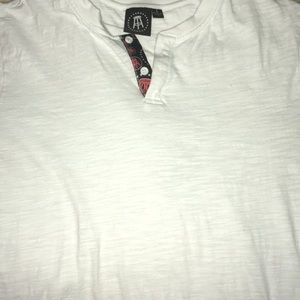 Barstool Henley white shirt